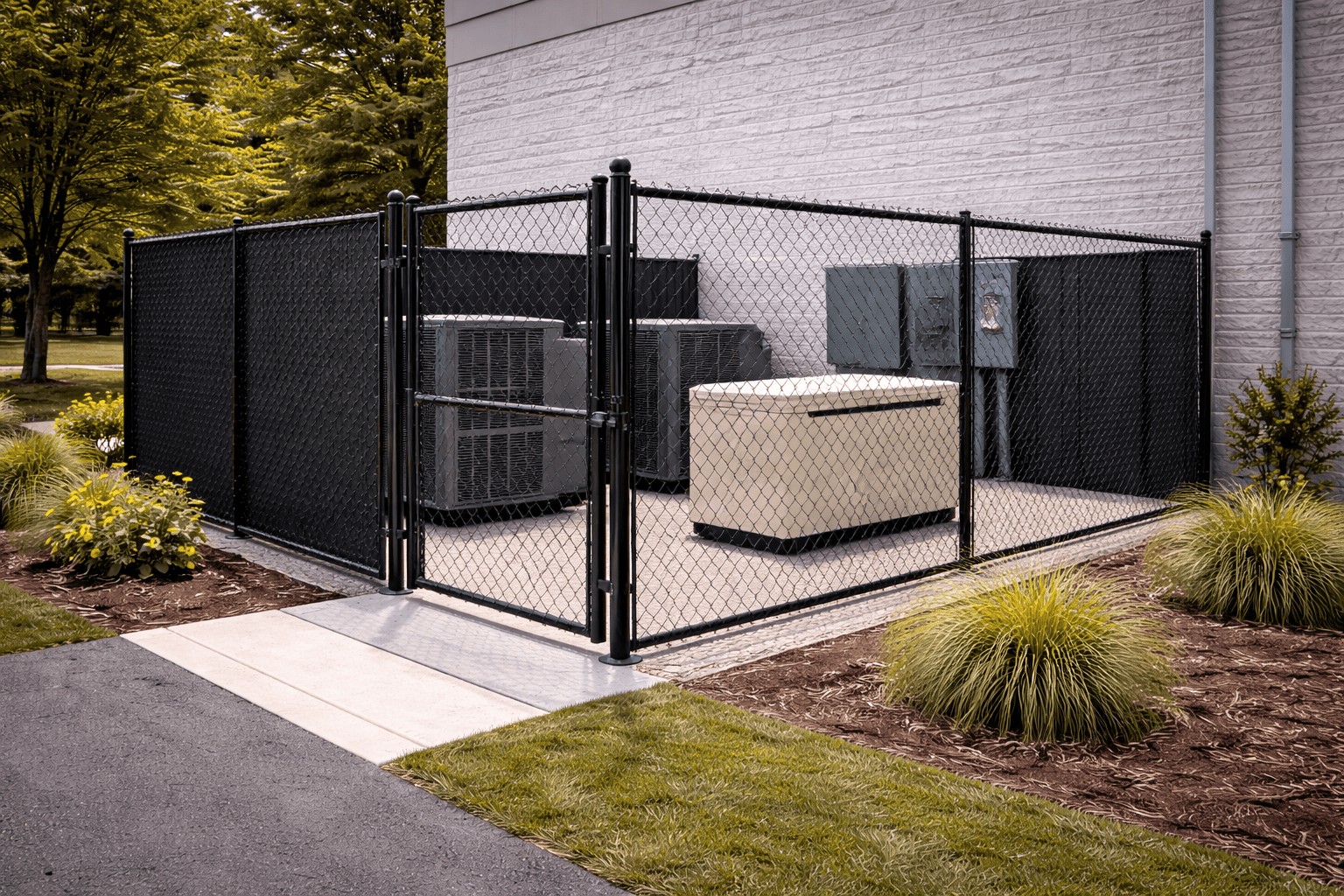 Mechanical Equipment Fencing