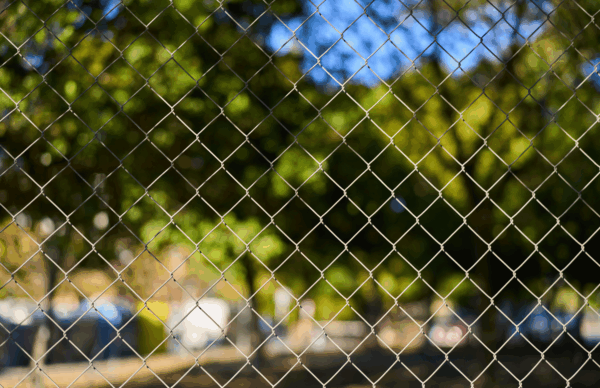 Outdoor Fence Close Up