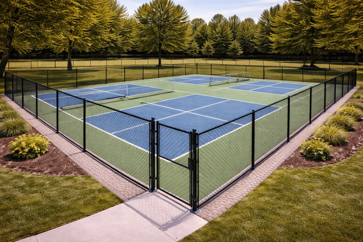 Pickleball Court Fence